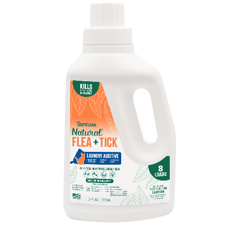 32oz Tropiclean Natural* Flea + Tick Laundry Additive - Flea & Tick